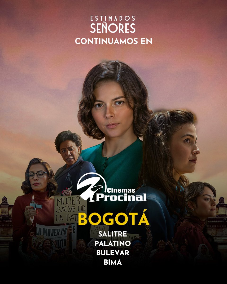 TheGseven__'s tweet photo. #EstimadosSeñores continúa en salas de cine✨. La magia de esta historia sigue cautivando corazones y llevando al público a reflexionar sobre nuestra historia. No te pierdas la oportunidad de vivir esta experiencia única en la pantalla grande. 🎬 https://t.co/rku9Apm2HL