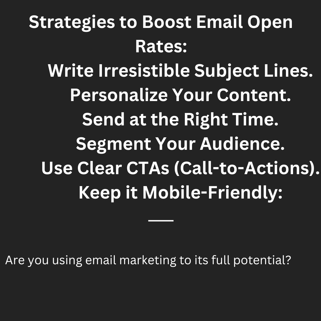 Email Marketing Isn’t Dead—Here’s Why

In a world dominated by social media and instant messaging, you might think email marketing is outdated. But here’s the truth: email marketing is alive and thriving. 🚀
#EmailMarketing #MarketingStrategies #DigitalMarketing