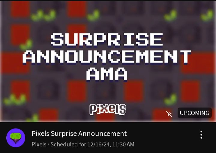 The_Nature_Bean's tweet photo. 👀👀👀
@pixels_online #pixelscreator #ronincreator #leeky #web3 #Web3Gaming #web3community #play2earn https://t.co/cqaKXmKIwf