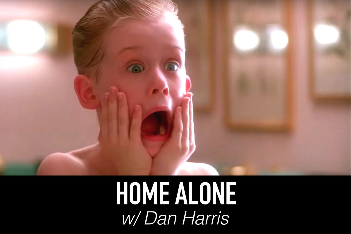 We're kicking off the holiday season with HOME ALONE (1990) w/@danielwharris (Philosophy, CUNY)! Permission structures, humor, ideology, the morbid exercise of considering what Kevin thinks he did to his parents... listen below!

buff.ly/3Pg0QId