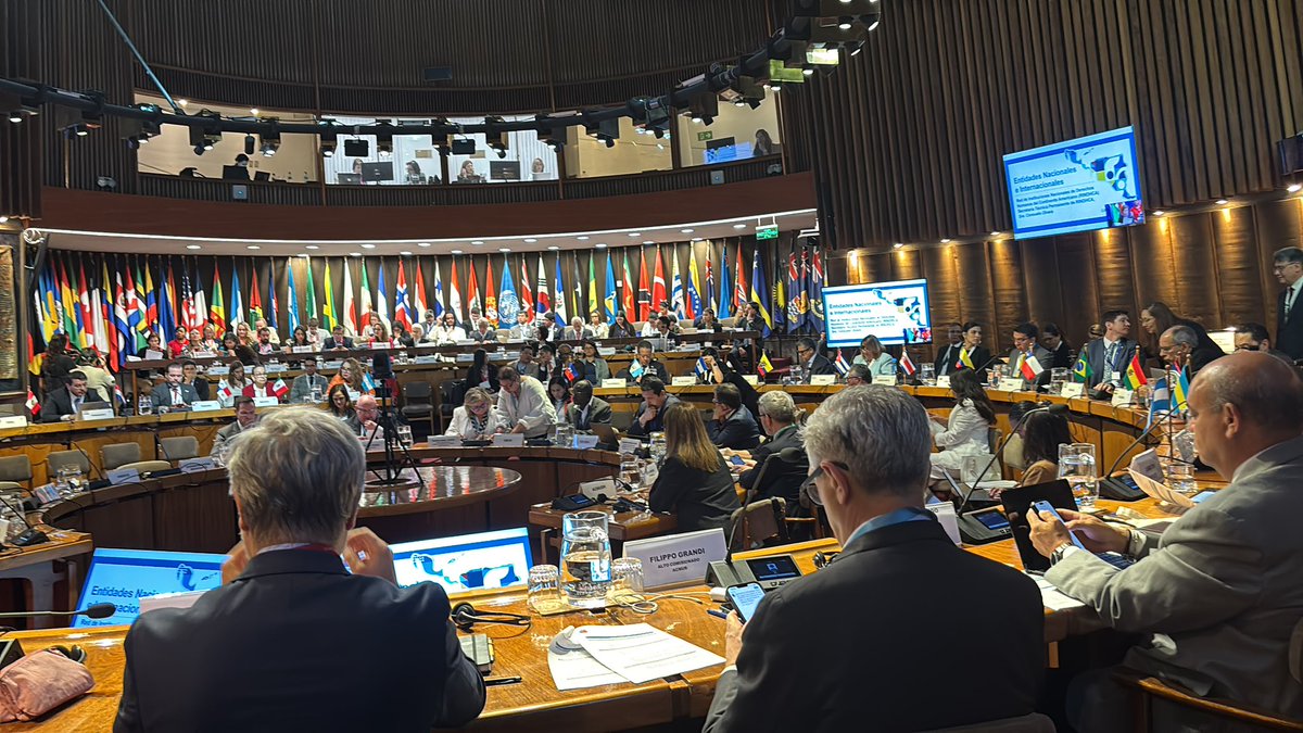 giolepri's tweet photo. En la reunion ministerial en Santiago que concluye el proceso de Cartagena +40, @mabe comentó: “Colaboremos, innovemos y trabajemos incansablemente por un futuro
donde todos, sin importar su origen, puedan compartir la prosperidad
que nuestras naciones tienen para ofrecer”. https://t.co/m61mQmtmUT