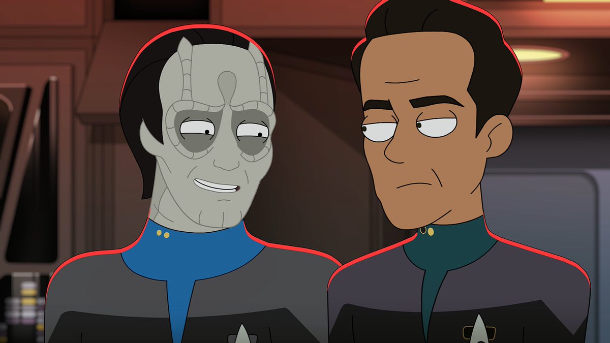 Just Garashir. Plain, simple Garashir ❤️ #StarTrekLowerDecks