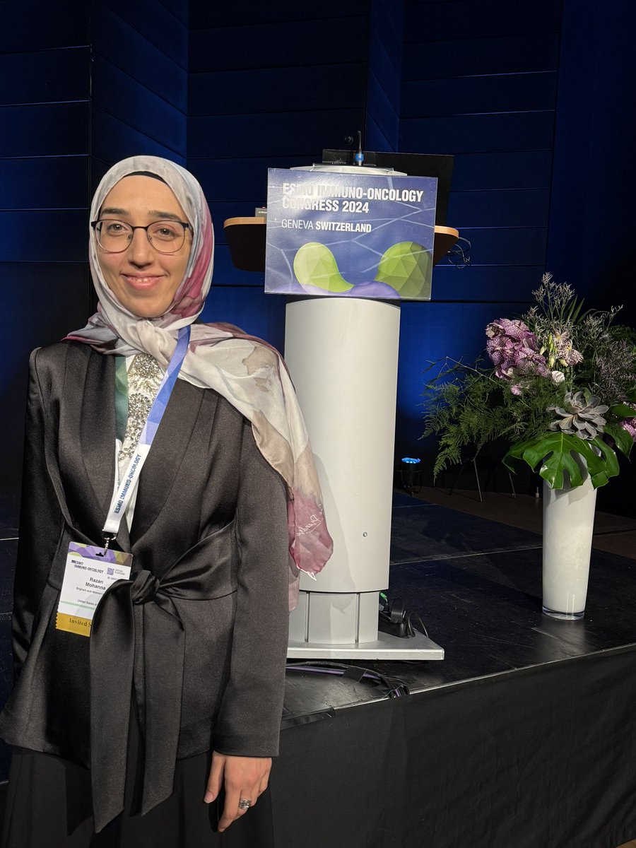 Rzn_Mh's tweet image. Thrilled to have presented our literature review on HHLA2 and its potential role in overcoming resistance to anti-PD1 at #esmoimmuno24 !Grateful to Dr. Freeman, Dr. Mahoney, and my mentor Dr. Signoretti for their invaluable contributions to advancing immuno-oncology.
