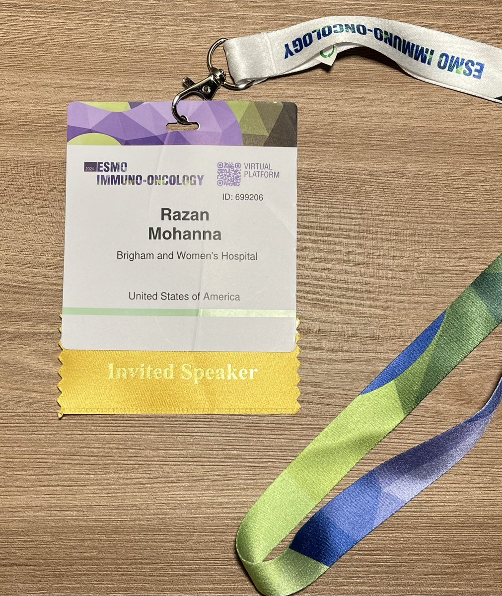 Rzn_Mh's tweet image. Thrilled to have presented our literature review on HHLA2 and its potential role in overcoming resistance to anti-PD1 at #esmoimmuno24 !Grateful to Dr. Freeman, Dr. Mahoney, and my mentor Dr. Signoretti for their invaluable contributions to advancing immuno-oncology.