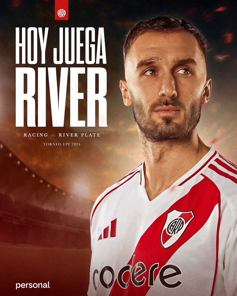 RiverPlate's tweet photo. ¡HOY JUEGA RIVER! ⚪️🔴⚪️ https://t.co/qwB3tF5ojE