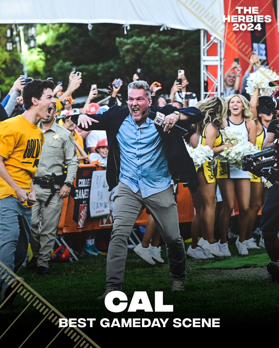 College GameDay's first time coming to Cal was HERBIE-WORTHY🔥