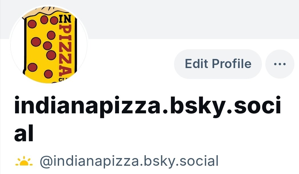 TheIndianaPizza's tweet image. Folks, we're making the move to Blue Sky. If you're on there, tweet us your handle and we'll follow you.
We'll still have fresh content here on Twitter, but most of it will be AI-generated so less interactive.
But you'll still get VERY RARE pizza pics, etc.
See you there!🍕🍕
