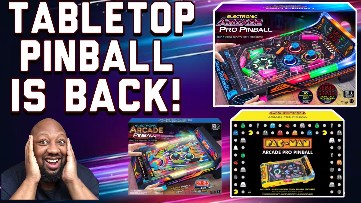 Radical_Reggie's tweet photo. AWESOME Electric Arcade Pro Pinball
https://t.co/Qp520faQwk
#RadicalReggie #pacmanpinball#pinballmachine#homearcade https://t.co/mOPzocCKPu
