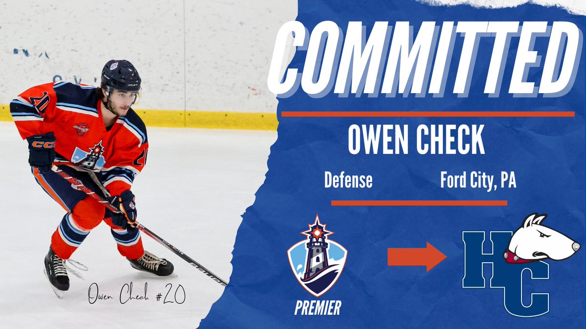 Premier Captain Owen Check has committed to play <a href="/NCAAIceHockey/">NCAA Ice Hockey</a> for the Hiram College Terriers. Congrats OC! <a href="/USPHL/">USPHL</a> <a href="/The_DanKShow/">DanKShow</a> #usphlcommitments