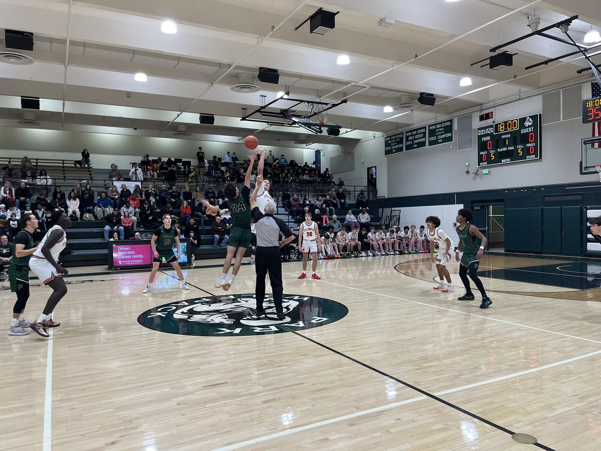 Home opener for <a href="/phwolfpackhoops/">parkwolfpackhoops</a> ! CGAA Night! The pep bad is here! And <a href="/espn/">ESPN</a> is in the house!