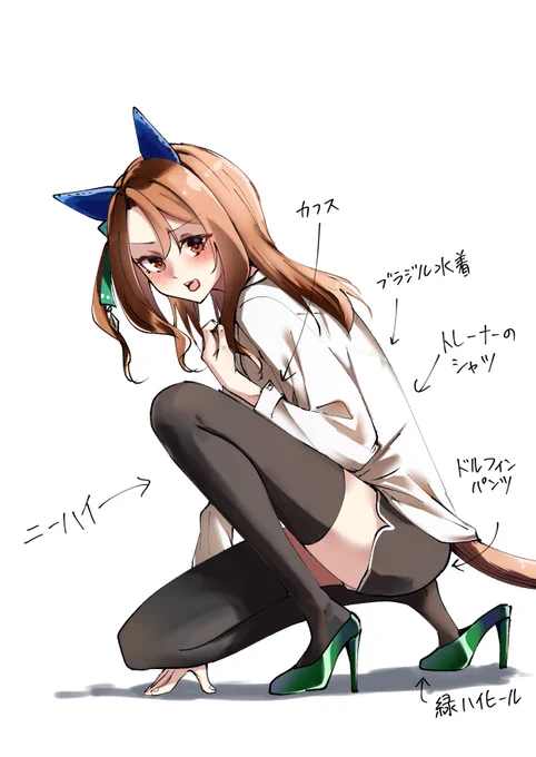 #裸の推しにフォロワーさんから言われたものを足していく原稿も落ち着いたのでぼちぼち 