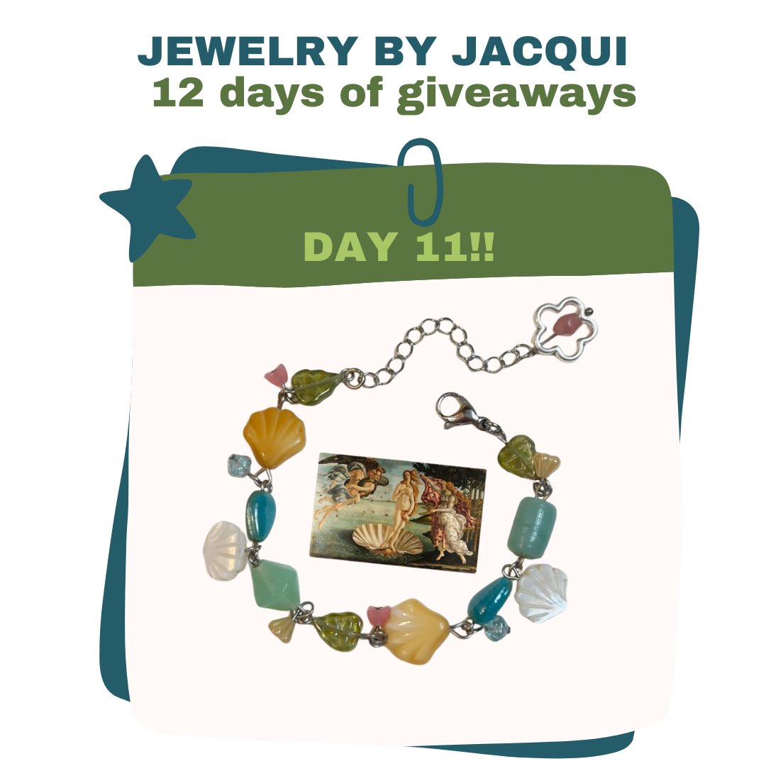 braceletladyy's tweet image. 12 days of giveaways day 11!! 

3 winners will win early access to my drop as well as an exclusive discount!!

to enter:
-follow me + rt
-reply with something i should make! 

ends TODAY!! 

my next drop is tomorrow!! 👹