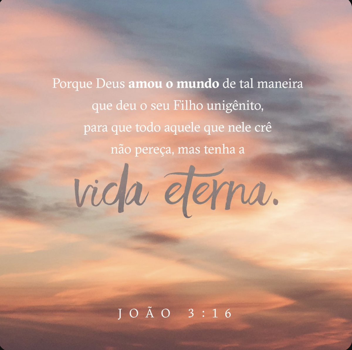 DiegoMikam70758's tweet photo. Um dos melhores versículos que tem🥹
João 3:16
Deus abençoe todos quem estiver vendo isto🙏❤️ https://t.co/ifEtc0P1rA