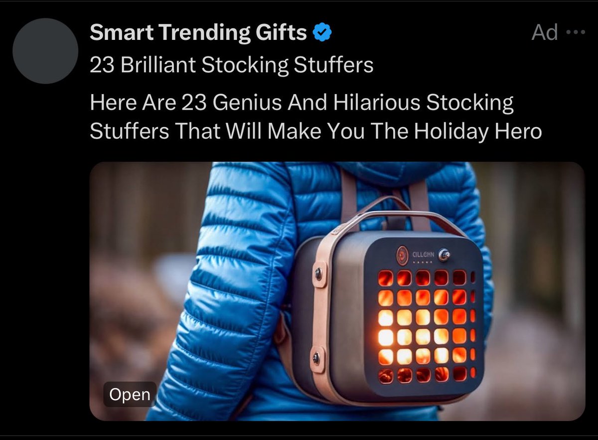 uncensoredmdash's tweet photo. cold? have you tried strapping a fucking fireplace to your back? https://t.co/CA73jfv1ho