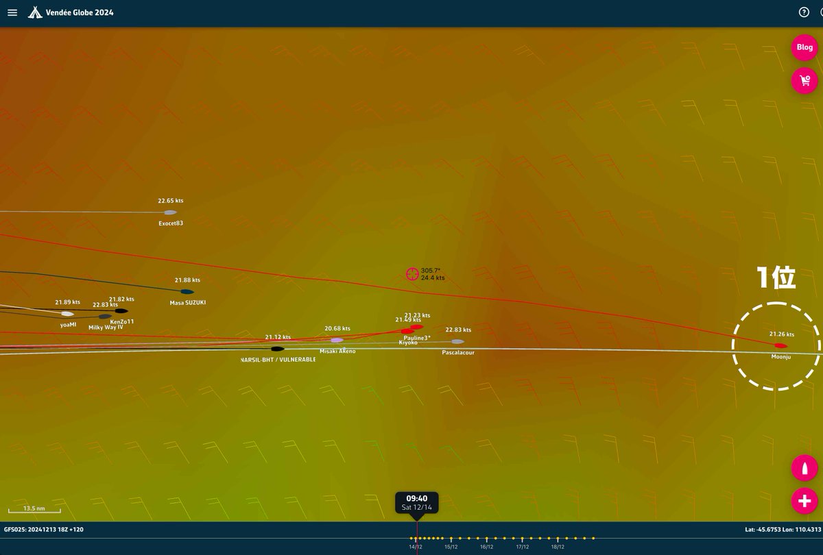 バルクヘッドマガジン@バーチャルレガッタ tweet media