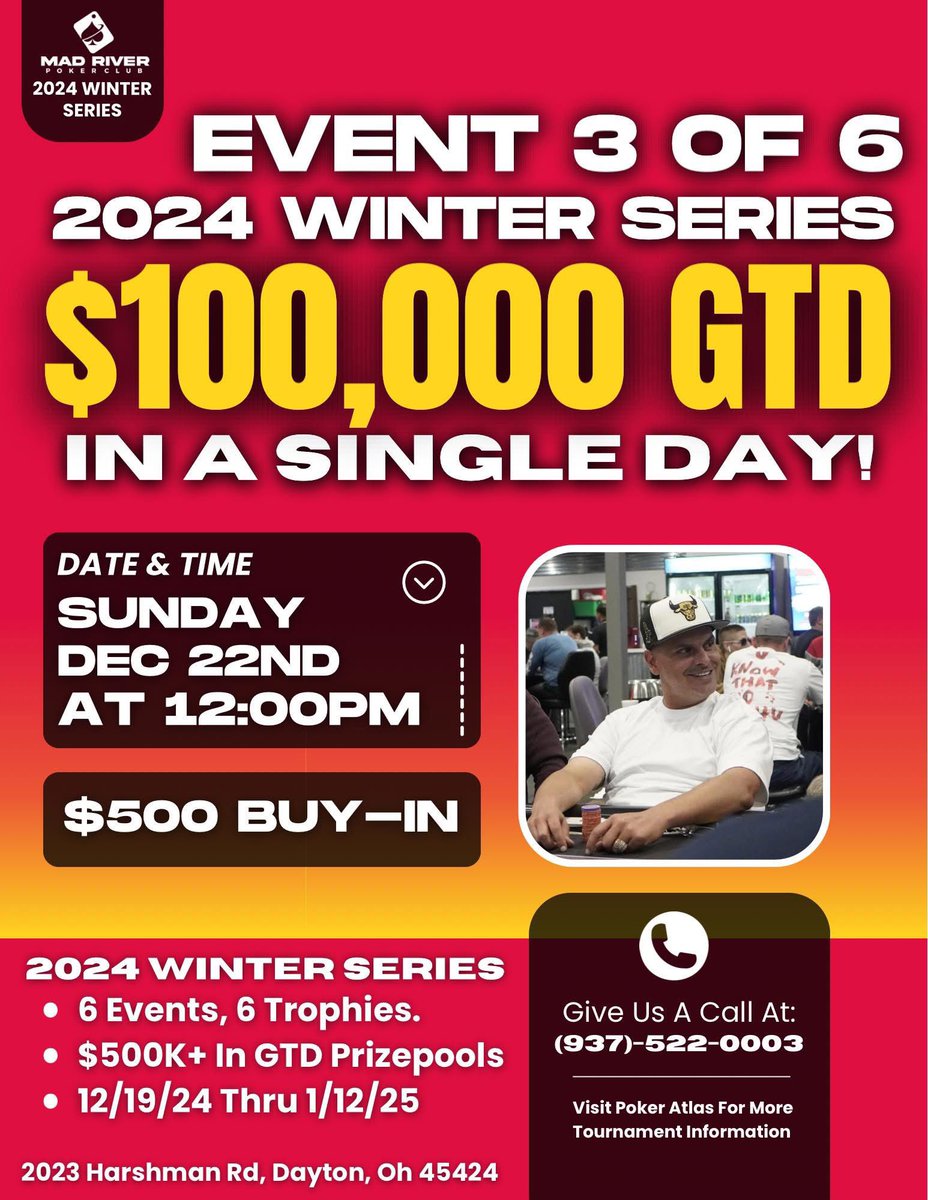 Wanna play in this $500 event for FREE?

Here’s How👇:

Step 1. Repost This Post ♻️ 
Step 2. Tag 2 Friends
Step 3. Tune into our livestream via Facebook on Dec 21st to see if you’ve won! 🎥