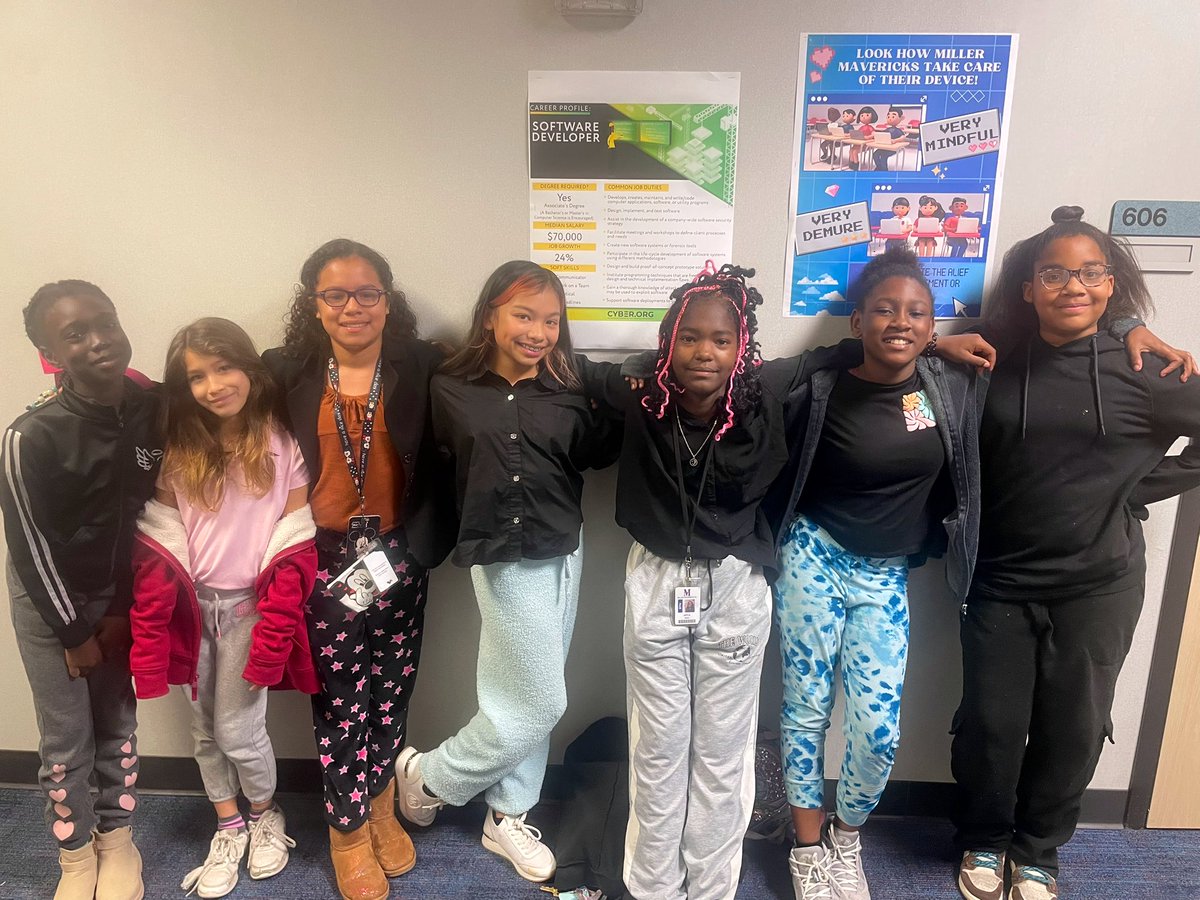 This was a National Computer Science week to remember! Our students enjoyed the spirit day activities and learned so much about coding and careers in computer science!