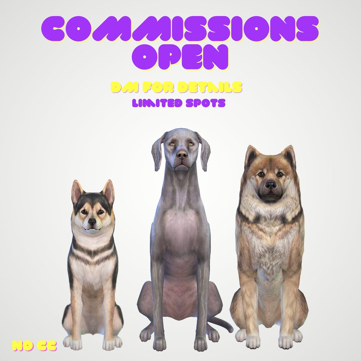 PugownedS's tweet image. Commissions open, limited number, DM for details #TheSims4 #TheSims #Sims #DigitalPet