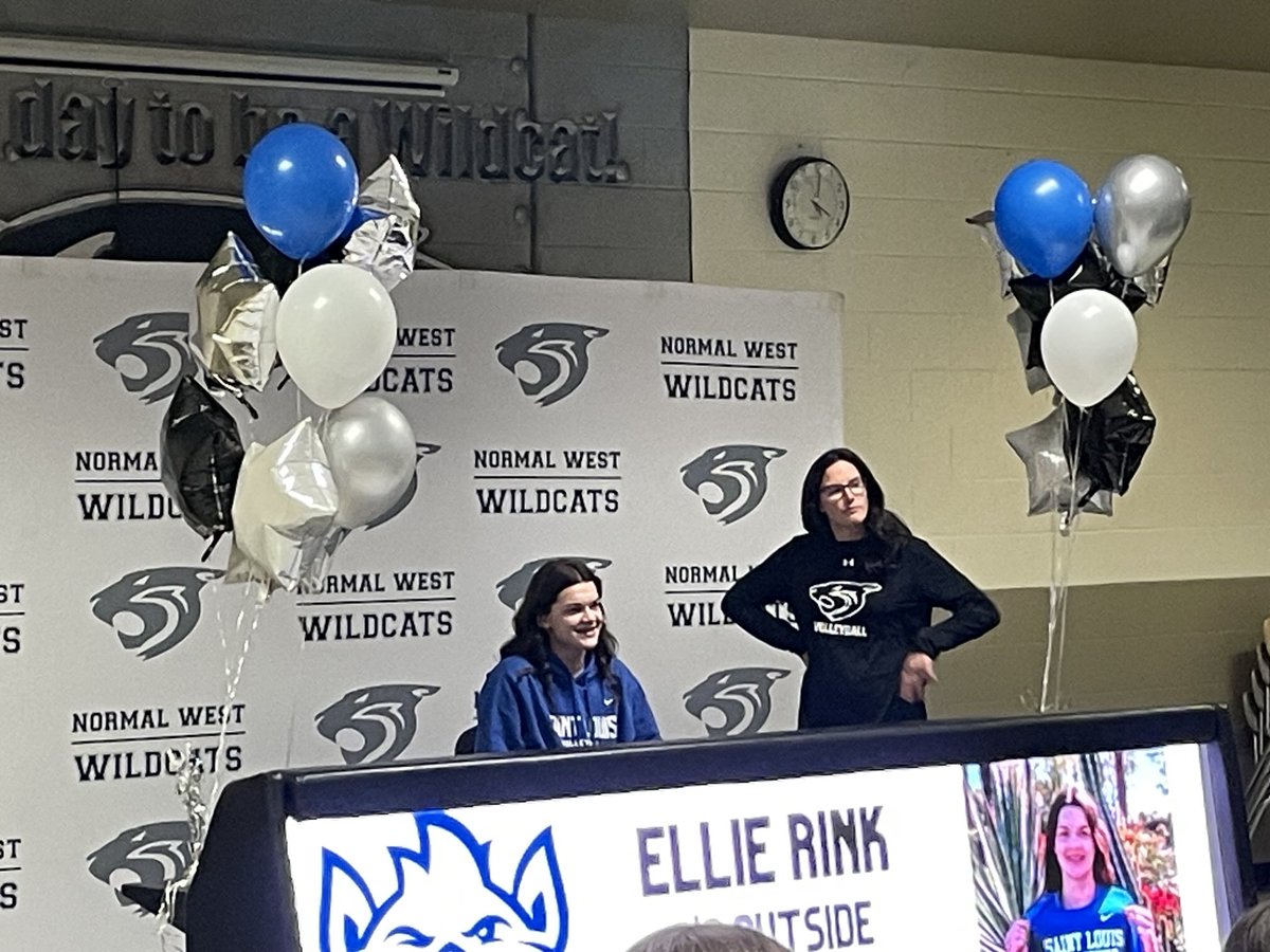 Congratulations to Ellie Rink on her signing with St. Louis University!