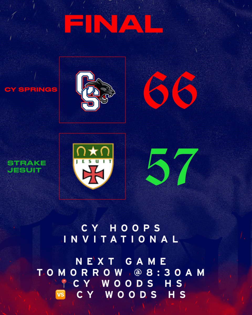 Cy-Springs Boys Basketball tweet media