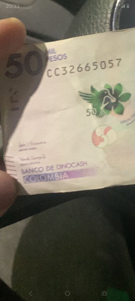 Cómo le van a meter un dinocash al parcero omeeee jajajaja