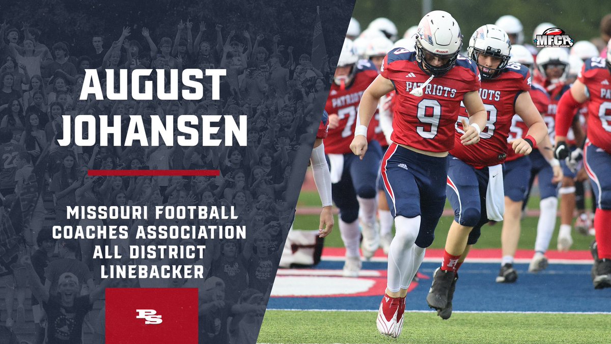 psouthfootball's tweet photo. Congrats to @augustj44 on being named All-District Linebacker!

Just getting started.

#ProtectThePS https://t.co/LnNy80b9Dk