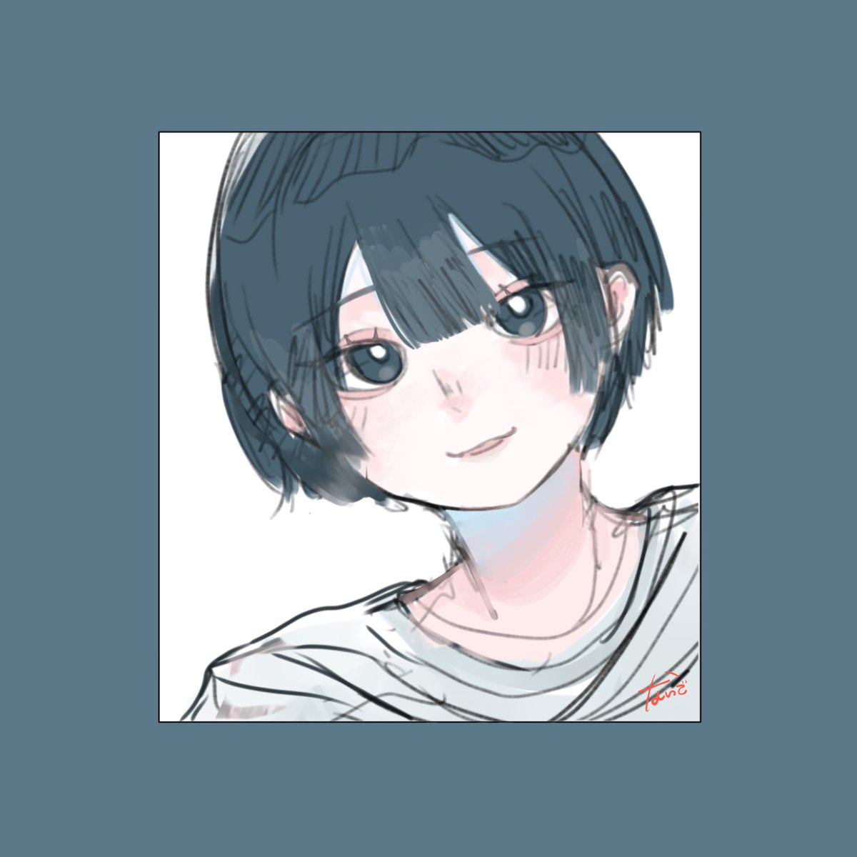 _naigo_'s tweet photo. 落書きでも枠をつければいい感じに〜……… https://t.co/ebJw7wxD0X