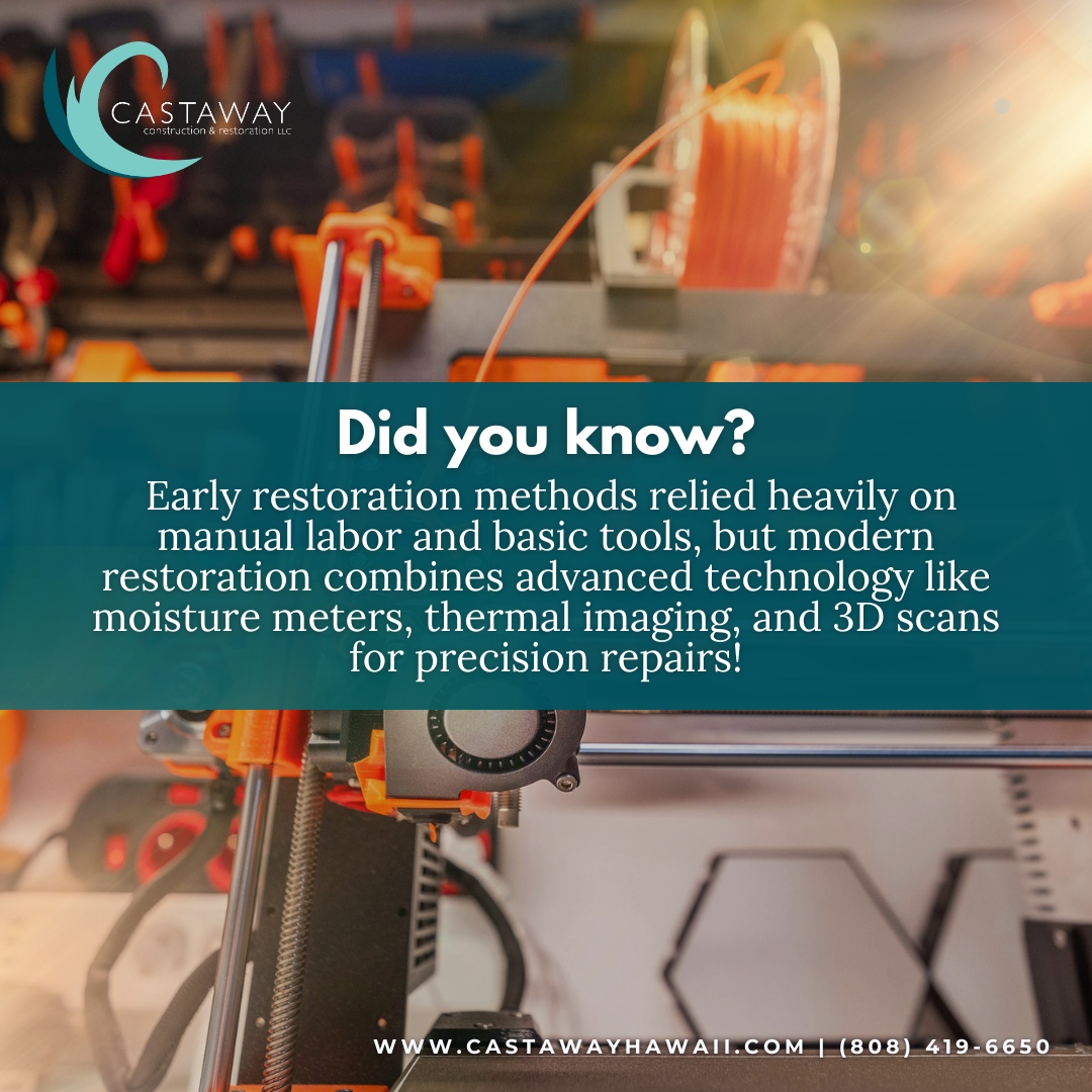castaway_hawaii's tweet image. From the past to today, the art of restoration has transformed dramatically! 🏚️➡️🏠  

💡 What restoration technique fascinates you the most? Share below!

#RestorationEvolution #ModernTools #CastawayRestoration #PreservingHeritage #PrecisionRepairs