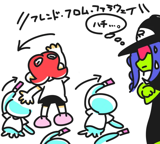 グランドフェスティバル最終日に描いた落書き
 #今年も残りわずかなので今年一番伸びた絵を貼る 