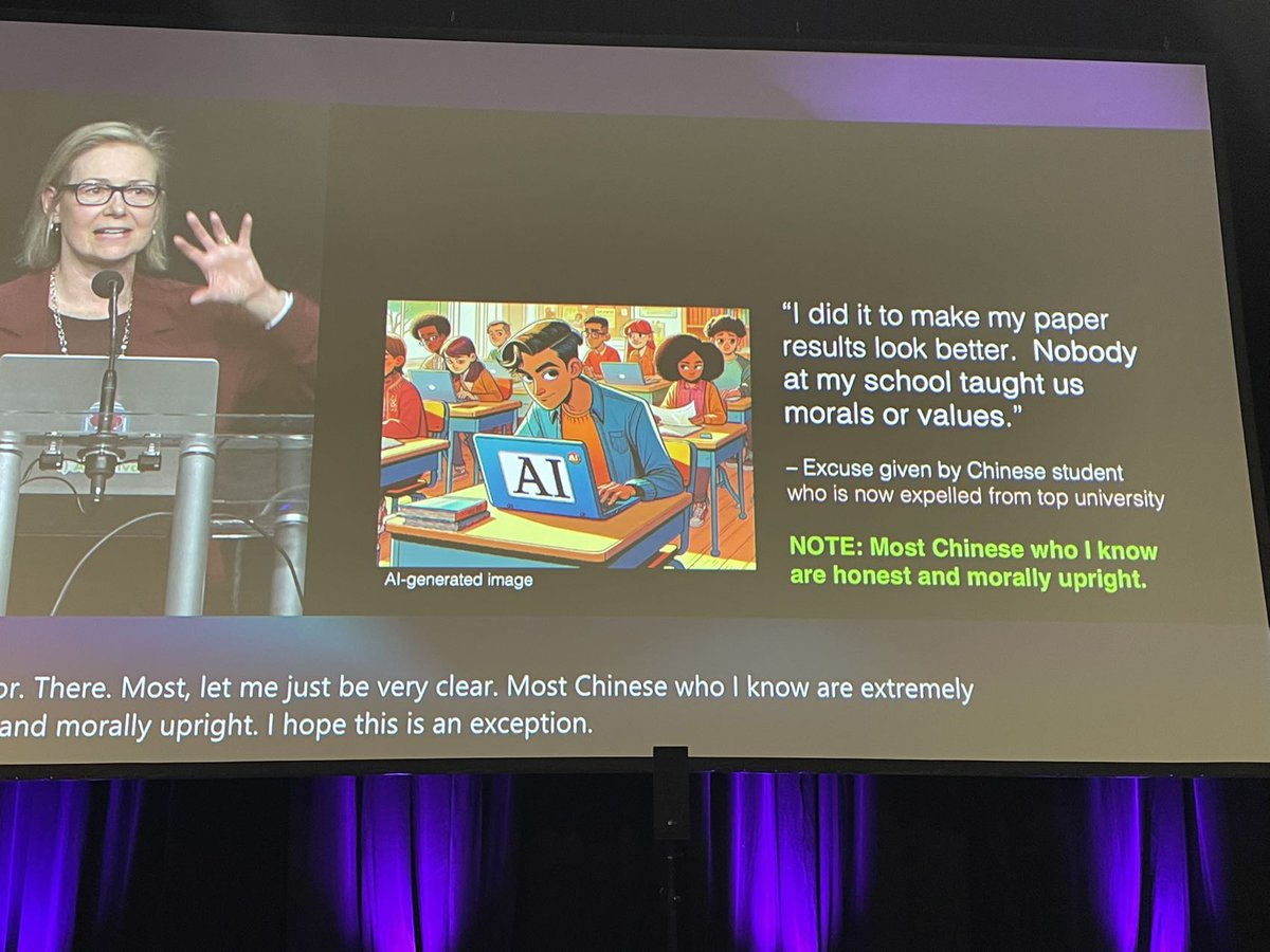 Zhiyu Zoey Chen (@zhiyuchen4) on Twitter photo I'm shocked to see racism happening in academia again, at the best AI conference <a href="/NeurIPSConf/">NeurIPS Conference</a>. Targeting specific ethnic groups to describe misconduct is inappropriate and unacceptable. <a href="/NeurIPSConf/">NeurIPS Conference</a> must take a stand. We call on Rosalind Picard <a href="/MIT/">Massachusetts Institute of Technology (MIT)</a> <a href="/medialab/">MIT Media Lab</a> to retract and I'm shocked to see racism happening in academia again, at the best AI conference <a href="/NeurIPSConf/">NeurIPS Conference</a>. Targeting specific ethnic groups to describe misconduct is inappropriate and unacceptable. <a href="/NeurIPSConf/">NeurIPS Conference</a> must take a stand. We call on Rosalind Picard <a href="/MIT/">Massachusetts Institute of Technology (MIT)</a> <a href="/medialab/">MIT Media Lab</a> to retract and