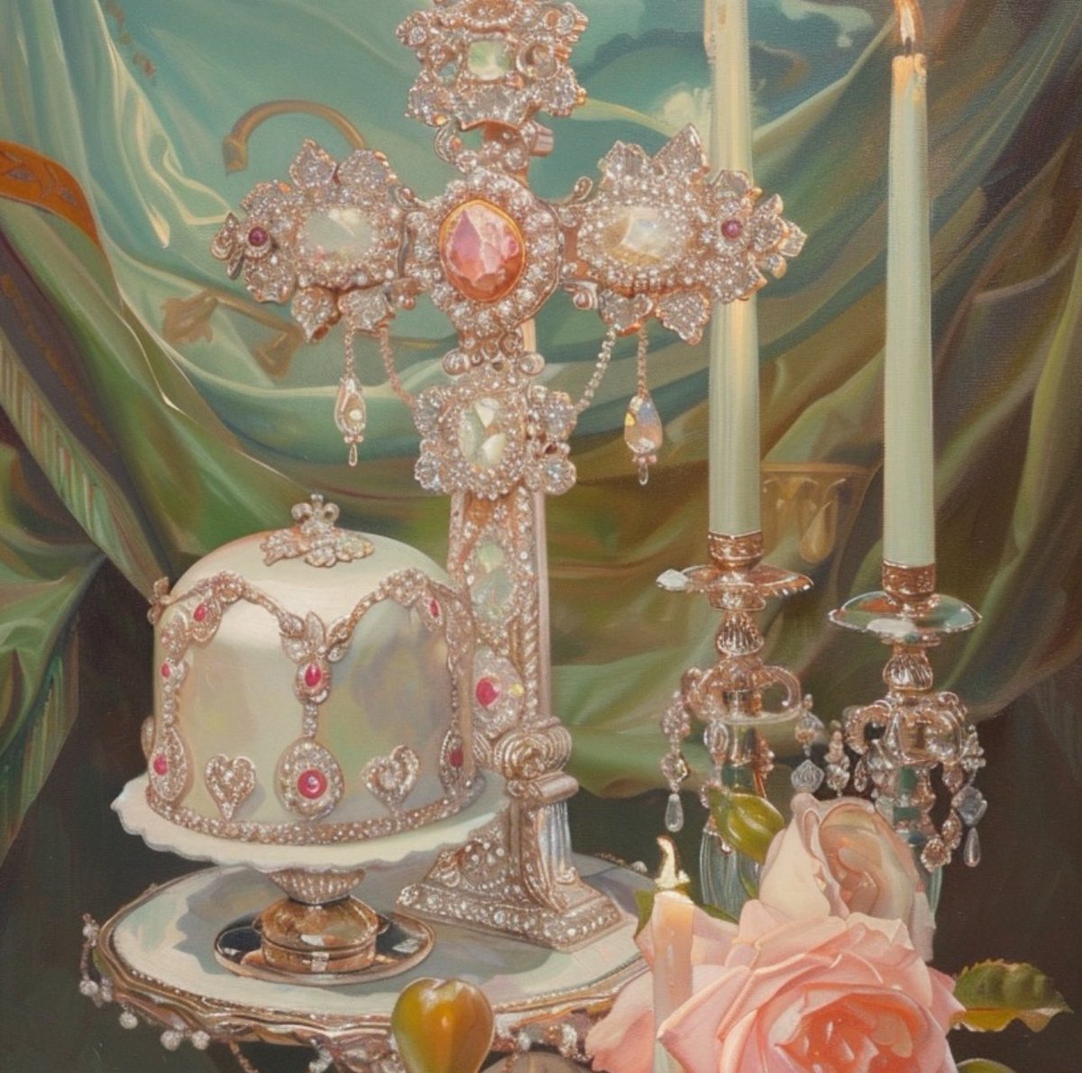 Wonderbredd's tweet image. Some Midjourney art from today 💕