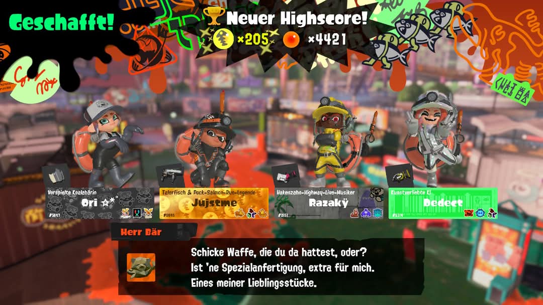 Already beat my old score on Wahoo World (162 eggs) in the first game of Big Run 💅🏼 #Splatoon3