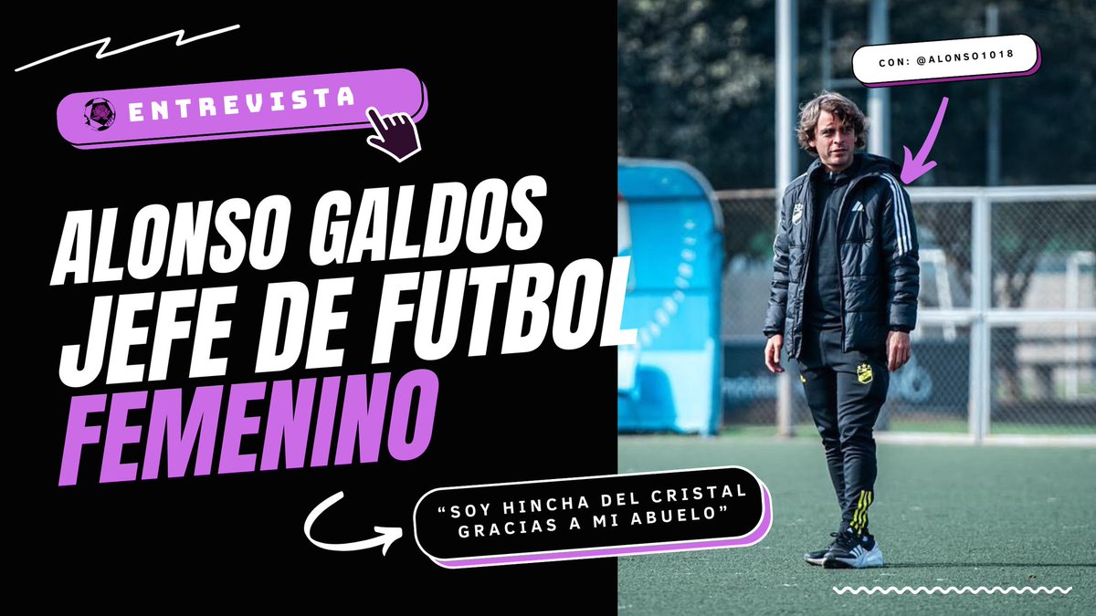 💬⚽ Charlamos con <a href="/alonsogaldoss/">Alonso Galdos Sommerfeld</a>, jefe del proyecto femenino de <a href="/ClubSCristal/">Club Sporting Cristal</a>. Nos habló de sus metas:
💙 Apoyo integral a las jugadoras.
⚡ Un futuro celeste lleno de pasión.
¿Qué hace falta para que el fútbol femenino crezca más en Perú? 
youtu.be/E__vUwoxYtI?si…
#SportingC #Sc