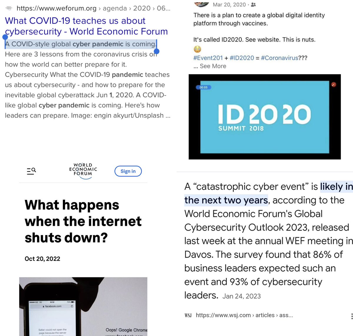 KristinaDawn7's tweet image. Preparing for the #HackAttack #CyberPandemic ⁉️ x.com/kristinadawn7/…