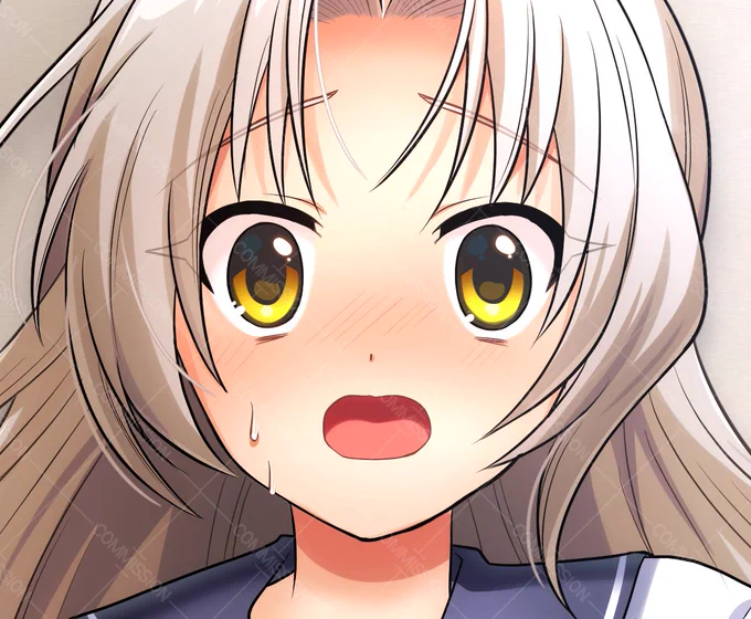 Skeb】詩音ちゃん納品しました!リクエスト有難うございました～! ※局部などは見えていませんがNSFWなので、作品ページ閲覧の際にはご留意ください。 