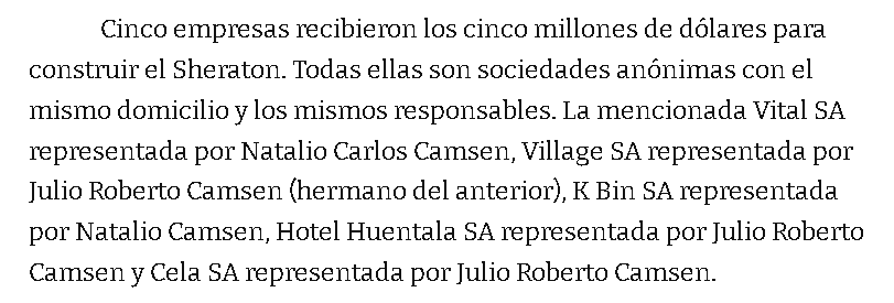 virtudesds's tweet photo. @Antonio27591643 Y adivinen qué, Camsen construyó el Sheraton, al lado del Huentala, #ConLaTuyaContribuyente, le dieron plata del Fondo para la Transformación Económica.
No falla nunca, ehhh, viven de la teta del Estado https://t.co/xWAW0OARjb