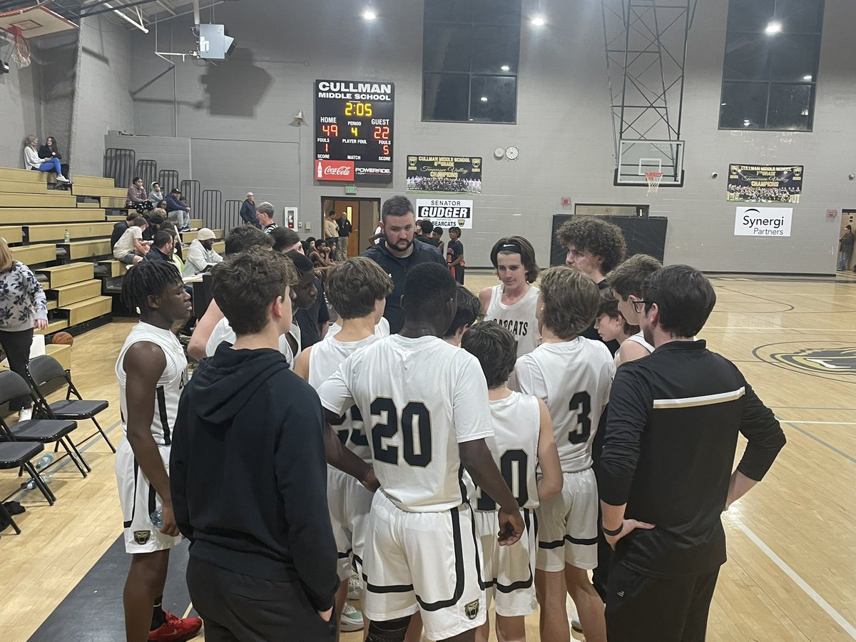 CMS Basketball 🏀 

8th Grade Boys

Austin 23

Cullman 49

#Winningculture #RevengeTour