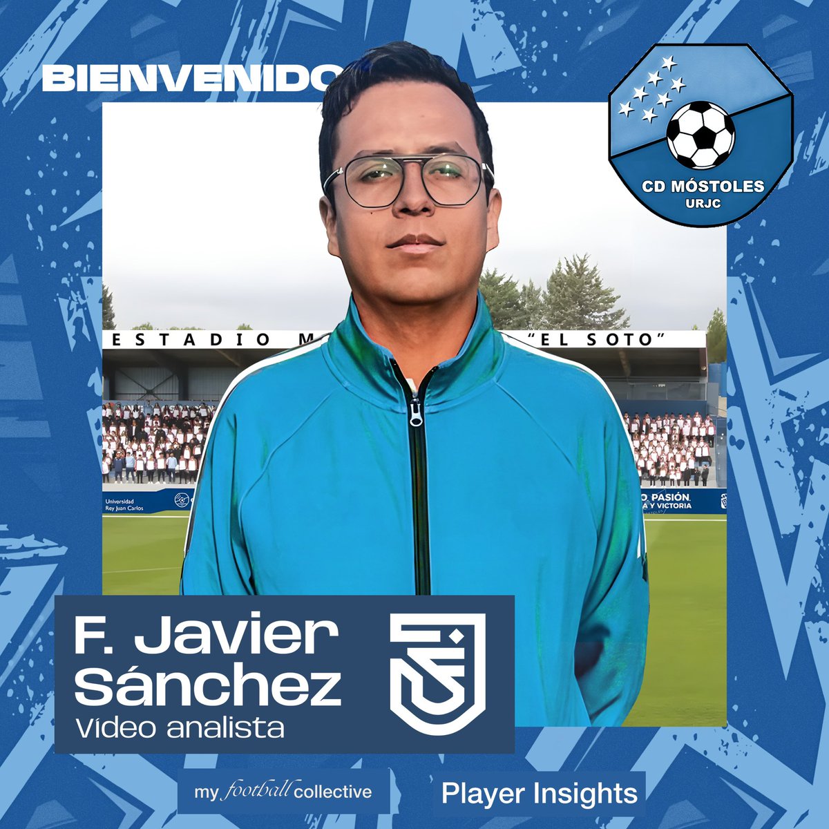 JaviSanchezGal's tweet photo. Siempre tenemos metas y sueños, el trabajo constante te lleva a ellos, empiezo mi aventura en el @CDMostoles como video analista del equipo filial de la mano de player insights y my football collective que me dieron la oportunidad de pertenecer al CT. 

#cdmostolesurjc https://t.co/F2el8gtnRC