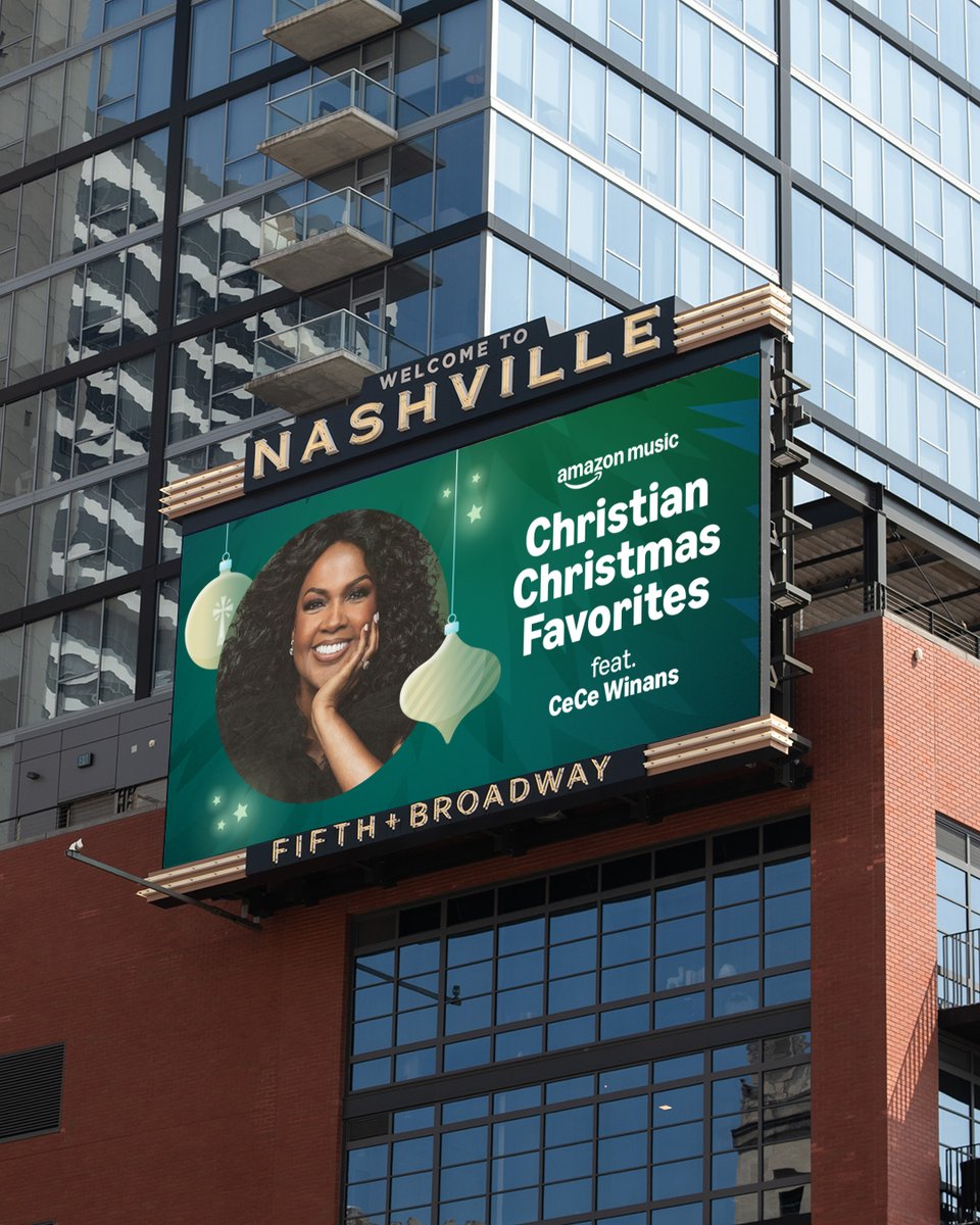 Thank you <a href="/amazonmusic/">Amazon Music</a> for the support on "Joyful Joyful" &amp; the honor of this billboard in Nashville! ❤️ #JoyfulJoyful