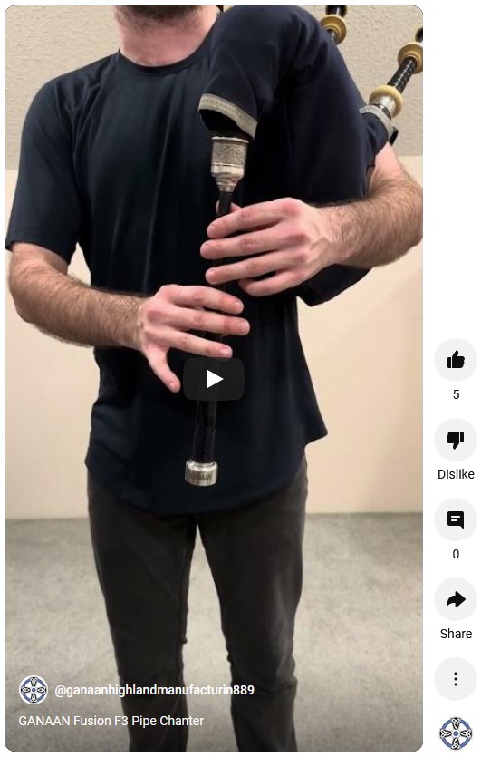 Have you heard the Fusion F3 Pipe Chanter yet. Link is in our Linktr.ee/ganaan profile now. Check it out, like, share and subscribe. See it for yourself at Winter Storm in Kansas City #FusionF3 #PipeChanter #Bagpipes #WinterStormKC #PipingCommunity