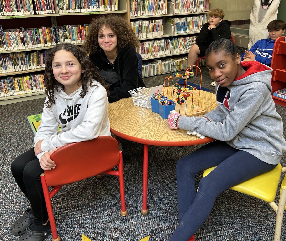 Barnegat Library visit Friday. My students learned so much! Thank you to an amazing library  staff.