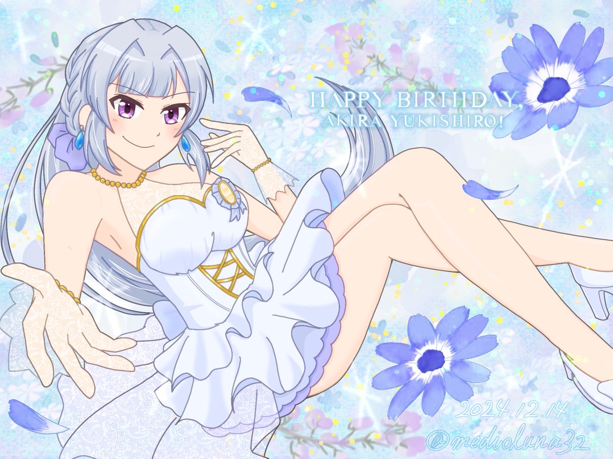 medioluna32's tweet photo. 【華やかBirthday 晶】
華やかな衣装ととびきりの表情を纏い、舞台少女は誕生日もキラめいて。

#雪代晶誕生祭2024
#雪代晶生誕祭2024

静止画もあげとく https://t.co/dkeDUkOvRo