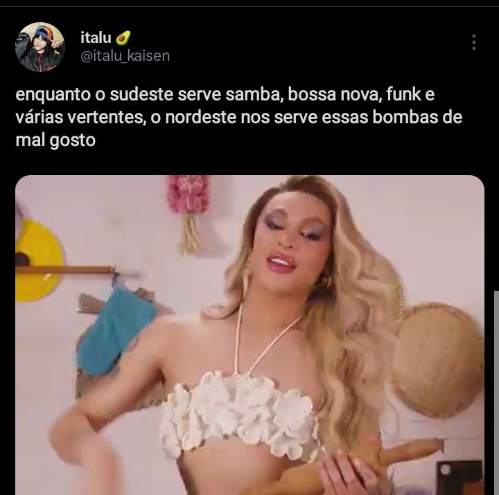 ChoqueiAnitters's tweet photo. 🚨XENOFOBIA?! O @italu_kaisen crítica o forró ritmo tradicional da região Nordeste. https://t.co/2u7FYsMeh4