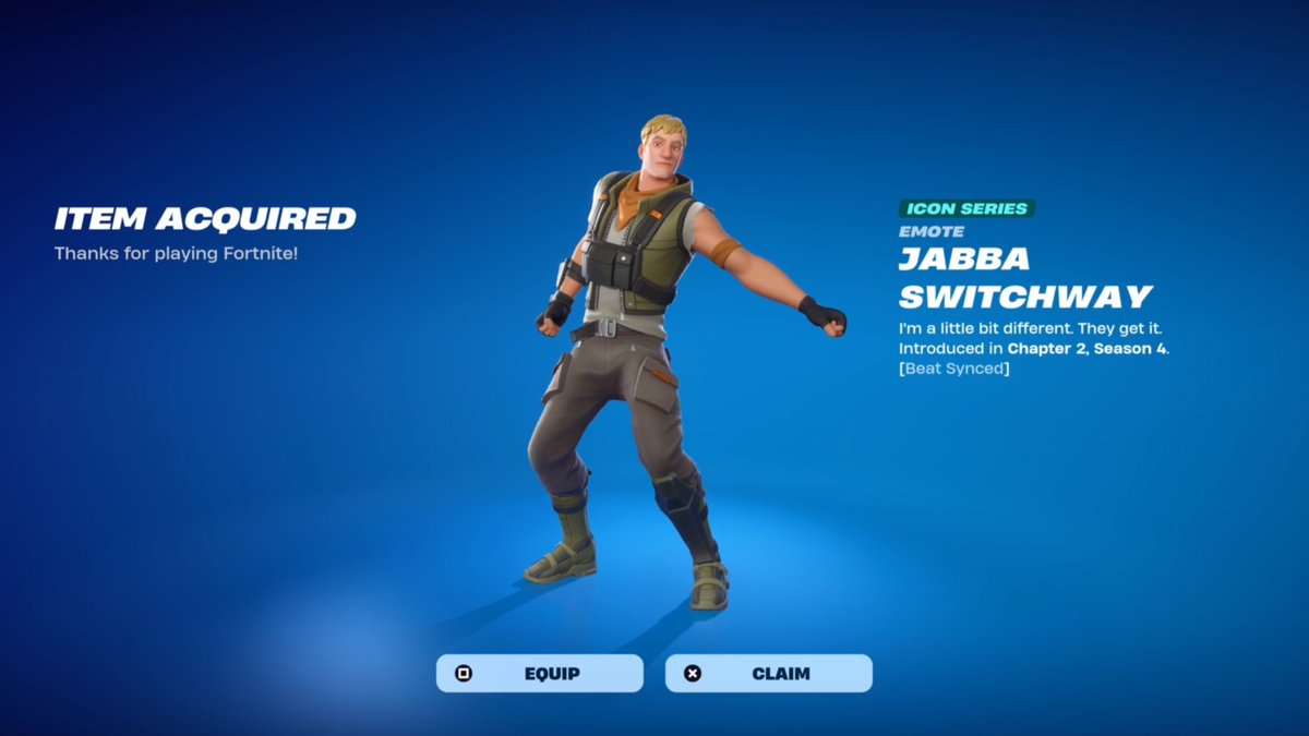 Fortnite Jabba Switchway Giveaway 

To Enter: 
❤️♻️ LIKE &amp; RETWEET
📲 FOLLOW <a href="/FortniteFNLK/">Fortnite Leaks 🕜</a> <a href="/braniyt/">brani</a> 
🛑 SUBSCRIBE youtube.com/brani
🎙️JOIN DISCORD discord.gg/HtPVfVD
✅ COMMENT “DONE”

USE CODE ‘FNLK’ #ad