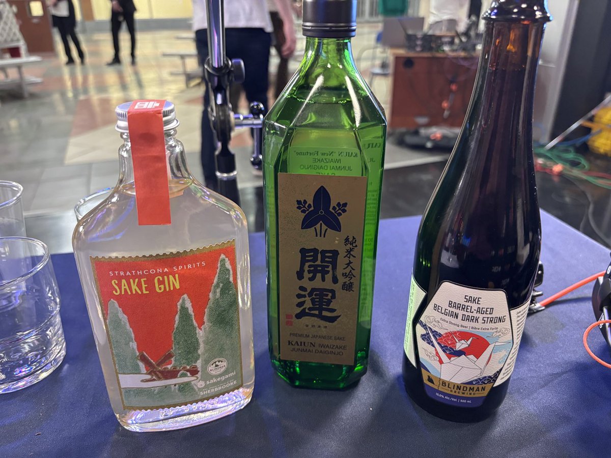 My CBC beer column today talked about a crazy collab between ⁦<a href="/blindmanbrewery/">Blindman Brewing</a>⁩, ⁦<a href="/StratSpirits/">Strathcona Spirits Distillery</a>⁩, ⁦<a href="/SherbrookeLiq/">Sherbrooke Liquor</a>⁩ and a Japanese sake brewery. Three beverages aged in the same taru (Japanese cedar barrel). Great story ⁦<a href="/JessicaNgCBC/">Jessica Ng 吳 芮 芬</a>⁩ ⁦<a href="/MinDhariwal/">Min Dhariwal</a>⁩