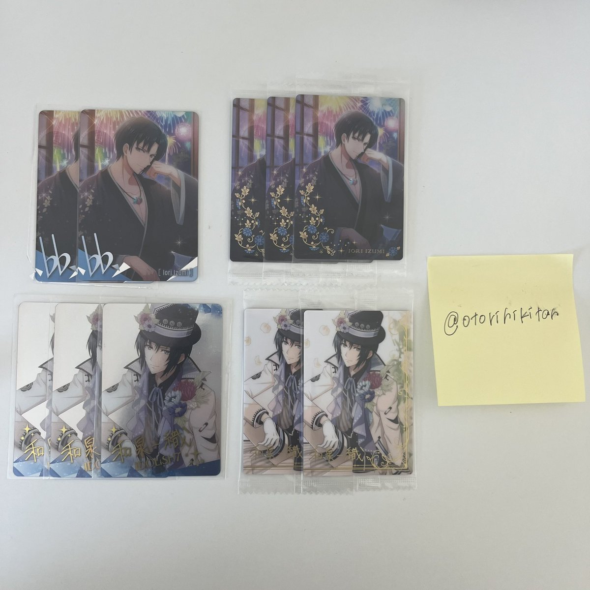 otorihikitan's tweet photo. ［譲渡］
アイドリッシュセブン アイナナ メタルカード メタカ ウエハース

［譲］一織
［求］1000円（＋送料）

❄️まとめてのみ
❄️新宿手渡しまたは郵送 https://t.co/I5HP6xLEsn