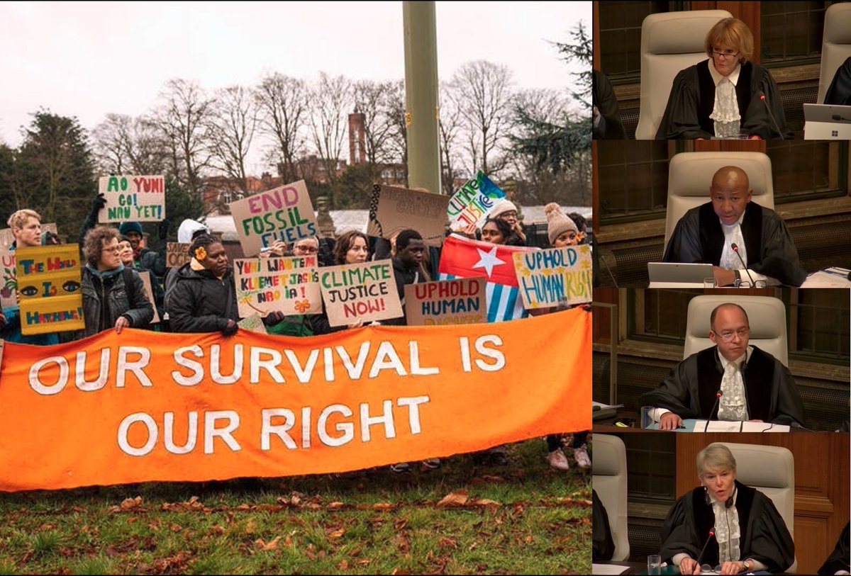 🌍⚖️✨ A historic milestone towards #ClimateJustice at🇺🇳 <a href="/CIJ_ICJ/">CIJ_ICJ</a> International Court of Justice (ICJ): yesterday marked a pivotal moment in these advisory proceedings &amp; the final step in the interactive phase
A brief 🧵⬇️
#AOLetsGo #ClimatJustice