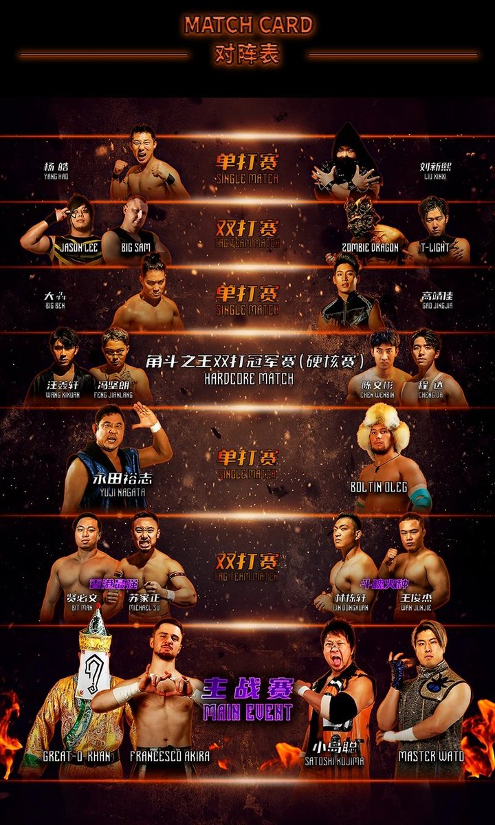 sjdburgess's tweet photo. Tonight's battle in Shanghai
INFIN Wrestling x @njpw1972
#Shanghai #上海 #njpw #newjapanprowrestling #INFIN #摔角 https://t.co/qUlf0atynO