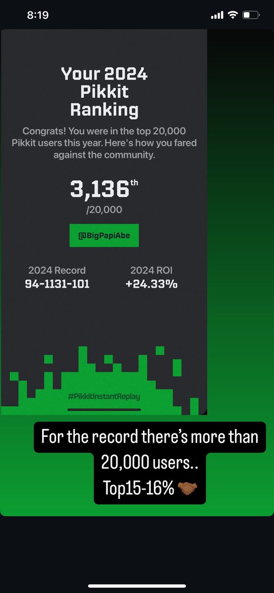 BigPapi_Abe's tweet image. My 2024 betting review…
