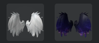 🚨 New UGC Release! 

📷 Unleash your inner Angel/Devil with this iconic Wings! it’s the perfect addition to your Roblox wardrobe.  

Available now on the Marketplace! 

#RobloxDev #ROBLOX #RobloxUGC #RobloxUGCLimited #robloxart
